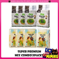 Mimiku SOAR  Premium Tofu Cat Litter Mix Millet Combo (8packs)