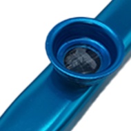 HEO~Kazoo Flute Aluminum Easy Playing Professional Kazoo Musical Instrument Gifts Blue