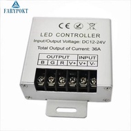 23 Key Monochrome Aluminum Shell 36A Light Controller LED Controller DC12-24V