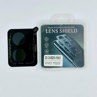 3d Camera Lens Cover Black For Samsung A24(4g) S23Ultra S24 S24Plus S24Ultra S24FE S25 S25Ultra Glas