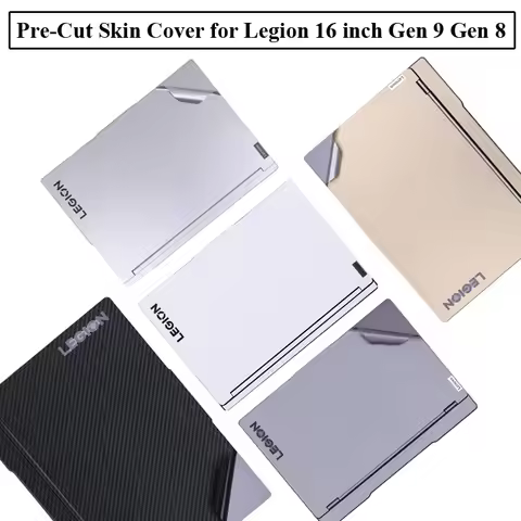 Pre-Cut Laptop Vinyl Sticker Skin Cover Film for 2024 Lenovo Legion Gen 9 8 16 inch Slim 5 16AHP9 16