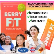 Berry Fit Healthy Family Meal Replacement VEGAN HALAL (1 box 10 sachet)