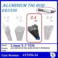 AT5356 (0.3KG 0.5KG 1.0KG) 1M ER5356 ALUMINIUM TIG WELDING ROD W/OUT POWDER| 5356 TIG ROD | 1.6MM /