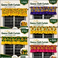 Sunflower Summer Valance Curtain for Windows 18 Inches x 59 Inches
