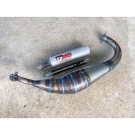 Yamaha rxz exhaust rxz REPSOL galvanized plate material