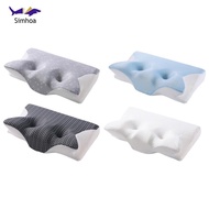 [Simhoa] Piercing Pillow Ergonomic Soft Cervical Pillow for Couch Traveling Apartment