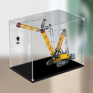 [Transparent Display Box] Acrylic Display Box Suitable for Lego 42146 Lebheel LR13000 Track Crane Fi