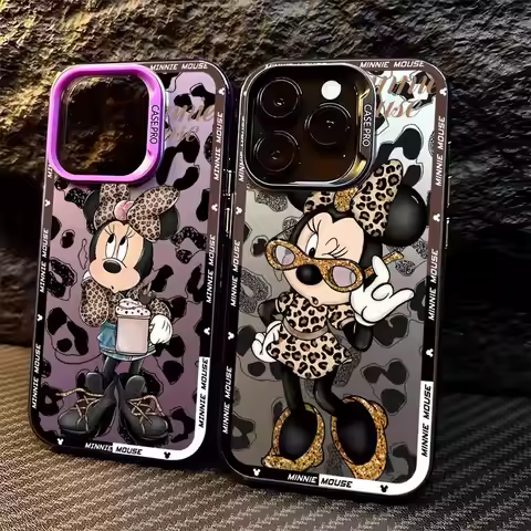 Disneys Leopard Mickeys Minnies Phone Case for vivo Y03 Y78 Y36 Y100 Y27 Y17s Y16 Y22s V30e V40 V27e