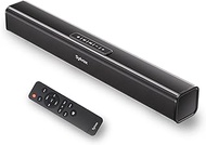 SYLVOX Small Soundbar for TV, 19-inch Bluetooth TV Speaker, 30W 2.0 Sound Bars, Home Audio Speaker, Small PC Soundbar with Bluetooth 5.0/HDMI ARC/Optical/AUX/USB Connections, Wall Mountable