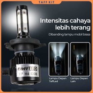 TaffLED X7 Car Headlights LED COB Headlight H4 Cool White 2 PCS - 75818-4CN