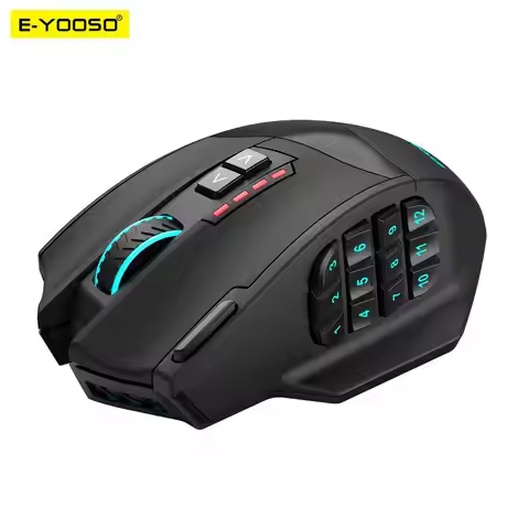 E-YOOSO X-33 RGB USB 2.4G Wireless Gaming Mouse 16000 DPI 16 buttons Programmable game Optical mice