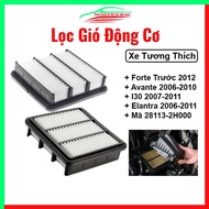 Lọc gió động cơ ô tô Forte Trước Đời 2012 Avante 2006-2010 I30 2007-2011 Elantra 2006-2011 Mã 28113-
