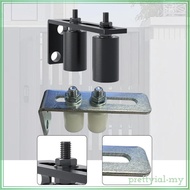 [PrettyiadaMY] Slide Gate Rollers Nylon Gate Rollers L Shaped Bracket Accessories Installation Easy 