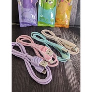 Type C 2.4A Fast Charging Candy Data Cable