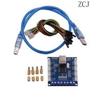 FT4232H Module USB to 4-Channel RS485 USB to 4-Channel RS232 High-Speed Serial Port USB to Serial Po