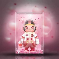 [AOWOBOX] Pop Mart 泡泡瑪特 MEGA SPACE MOLLY 400% Heartbeat 手辦高透主題展示盒 展示箱 display box 亞加力 模型盒 亞加力展示盒 燈