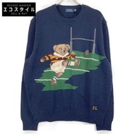 Polo Ralph Lauren [近全新/日本正品] 橄欖球 Polo 熊針織衫/XL/TG