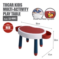 [HOUZE] Kids Multi-Activity Play Table - Plastic | Safe | Children | Study | Multi-function | Learning