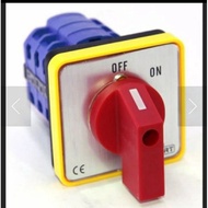 Selector Rotary Switch/ Change Over Switch/ 2P 20A ON OFF