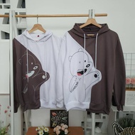 (ISI 2 Pcs) Jaket sweater couple pasangan pacar terbaru / sweater basic / sweater couple pacaran / s