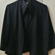 Wanko西裝外套，黑色，八成新