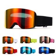 Ski Goggles Double Layer Anti-Fog Ski Goggles Sports Equipment HD Breathable Windproof Goggles Ski G