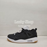 全新🌸Jordan 4 Retro Black Canvas 黑白色 舒適百搭運動鞋