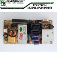 PSU TV POLYTRON PLD 24D553 Power supply tv polytron pld24d553