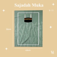 Prostrate Prayer Rug/Mini Head Prayer Rug/Face Prayer Rug/Small Prayer Rug/Small Prayer Rug/travel P