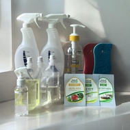 Amway Home cleaning product set (12set) LOC Multi-Purpose Cleaner, LOC Bathroom Cleaner, Dish Drops 