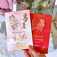 DYPACK Greeting Card 3D Butterfly Sweet Everyday 3D Butterfly Greeting Card KU-3D