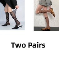 Lace Bow White Socks