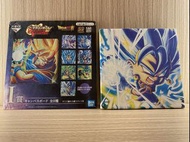 一番賞 龍珠 Ultimate Variation I賞 畫板 超藍比古洛 Ichiban Kuji Dragon Ball Canvas Art