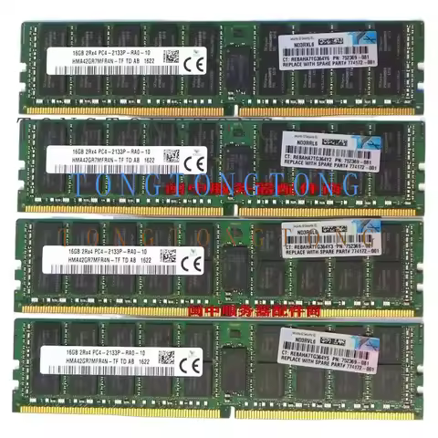 TT For Z440 Z640 Z840 Server Memory 16G DDR4 PC4-2133P ECC REG 2133