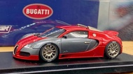 [Ready Stock] LOOKSMART Bugatti 1: 43 Veyron Veyron Original Unopened Car Model