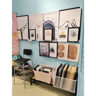 A2 A3 A4 Frame sijil document wall art certificate frame Hiasan dinding bingkai gambar