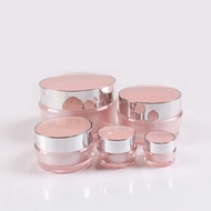 2g-100g Empty Eye Face Cream Jar Body Lotion Packaging Bottle Travel Acrylic Pink Cosmetic Container