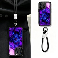 Akaza Demon Slayer phone case compatible with IP XR,IP XS Max,IP15,IP16,IP17,IP14,IP13,IP12,IP11