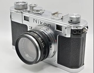 Nikon S旁軸相機及Nikon 5cm F2 鏡頭