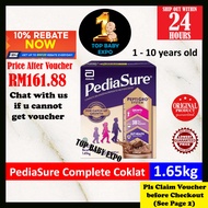 Pediasure Peptigro (Chocolate / Coklat) (1.65kg)  Exp: 05/2027