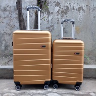 24 INCH FIBER SUITcase SWISS POLO 6902 LUGGAGE SIZE