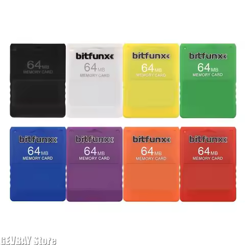 FMCB V1.966 Memory Card 8MB 32MB 64MB for PS2 Game Console Free McBoot Card Program Game Data Consol