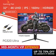PRISM+ PG320 Ultra 32" IPS 144Hz 1ms 4K UHD HDR600 170% sRGB eSports Grade Adaptive-Sync Gaming Moni