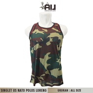 Singlet Polos Loreng Nato l US l Amerika