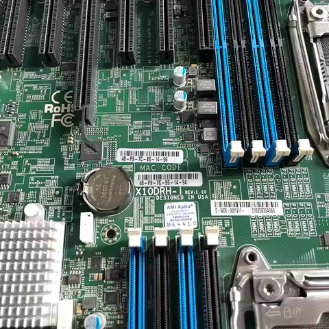 Server Motherboard For Supermicro E5-2600 v4/v3 Family Dual Port GbE LAN SATA3 (6Gbps) IPMI 2.0 LGA2