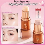 24h Shipping 【gift】MINSHZEE highlighter Water Stick High Glow Stick Blush Repair Brightening Pearles