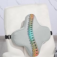 HOMBYS Cross Shape Lumbar Support Pillow for Office Chair & Car, Support Your Back and Spine, Breath