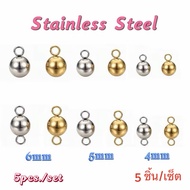 LS06 -Ls07 Genuine Stainless Steel Beads 1 Beads Charm Charm Beads