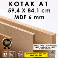 A1 Box (59.4 x 84.1 cm) - MDF 6 mm - MDF sheet wood board