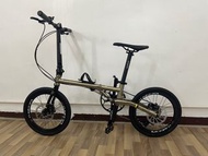 Fnhon 風行 GUST 復古鋼架 16" 摺車 FDG1618 碟剎摺疊車 16 inches Folding Bike